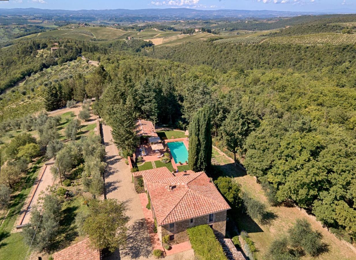 Villa La Casina Кастелліна-ін-К'янті Екстер'єр фото